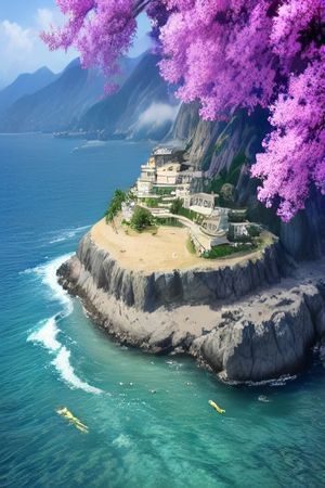 动漫剧场版电影封面，日系动画风格，青春校园场景，适合动漫爱好者在免费下载电影的网站下载收藏